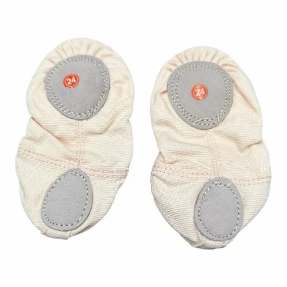 🆕Stelle Elegant Pink Ballet Slippers size 6T - Picture 2 of 6